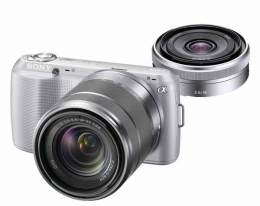 Фотоаппарат SONY NEX-C3 Kit 18-55 mm and 16 mm silver